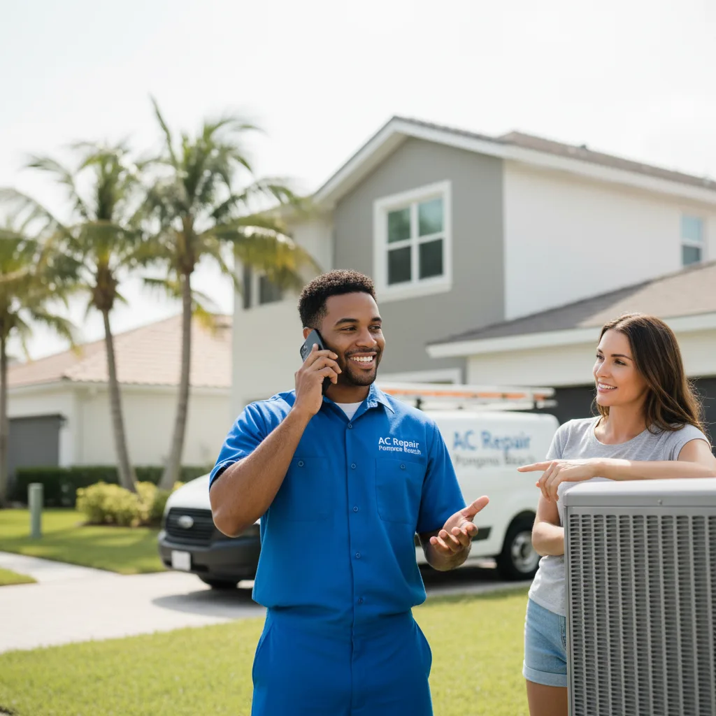 AC Repair Pompano Beach customer support in Troutman